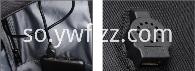 Xaqiiqooyin badan oo lagu dalbado shandada Multi-function charging backpack